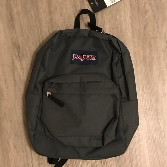 jansport superbreak backpack forge grey